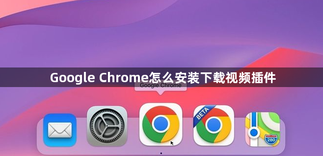 Google Chrome怎么安装下载视频插件1